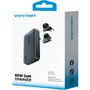 Vention Cargador de Pared Universal GaN FCBH0 65W 2xUSB-C 1xUSB-A Gris antracita